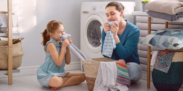 Mẹo xử lý mùi hôi khó chịu trên áo quần khi giặt bằng máy giặt